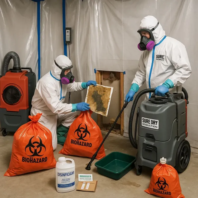 Contaminated Water Handling Protocols process in West Swanzey, NH